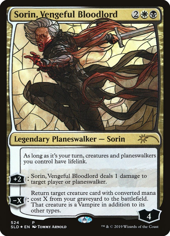 Sorin, Vengeful Bloodlord (Stained Glass) [Secret Lair Drop Promos] | Rock City Comics