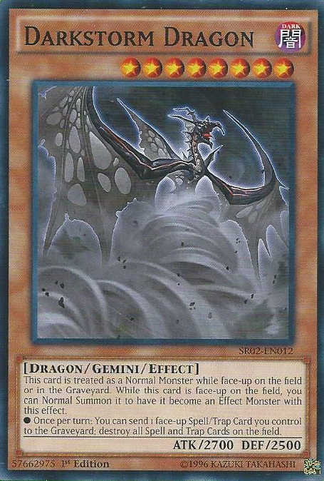 Darkstorm Dragon [SR02-EN012] Common | Rock City Comics