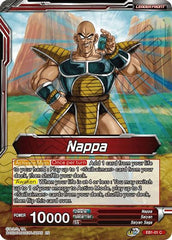 Nappa // Nappa & Saibaimen, the First Invaders (EB1-01) [Battle Evolution Booster] | Rock City Comics