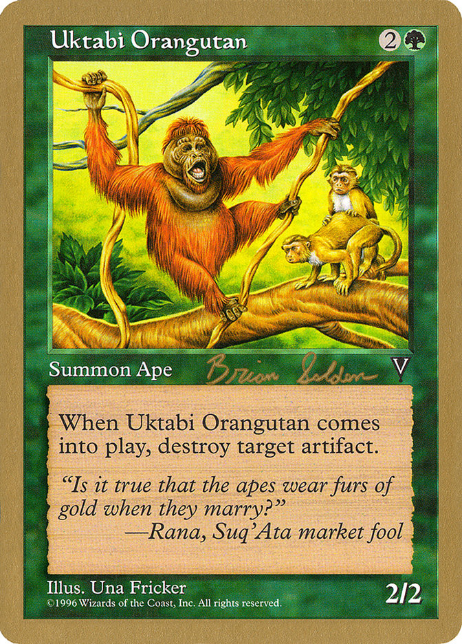 Uktabi Orangutan (Brian Selden) [World Championship Decks 1998] | Rock City Comics