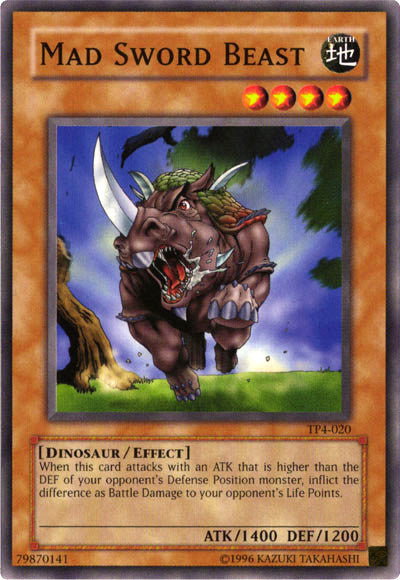 Mad Sword Beast [TP4-020] Common | Rock City Comics