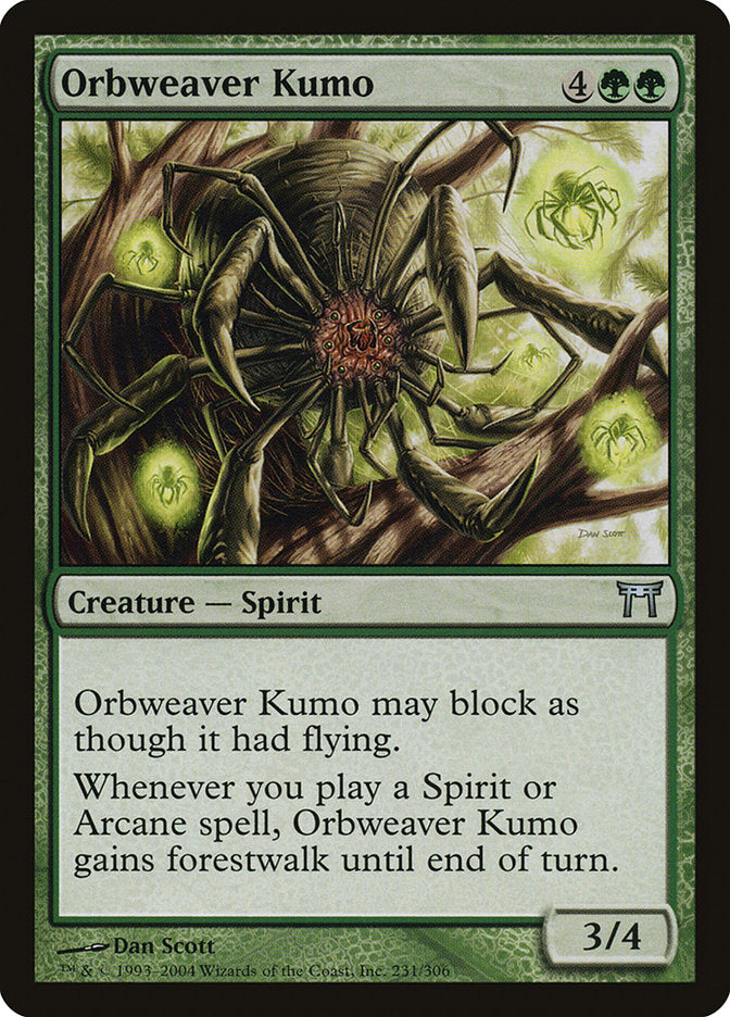 Orbweaver Kumo [Champions of Kamigawa] | Rock City Comics