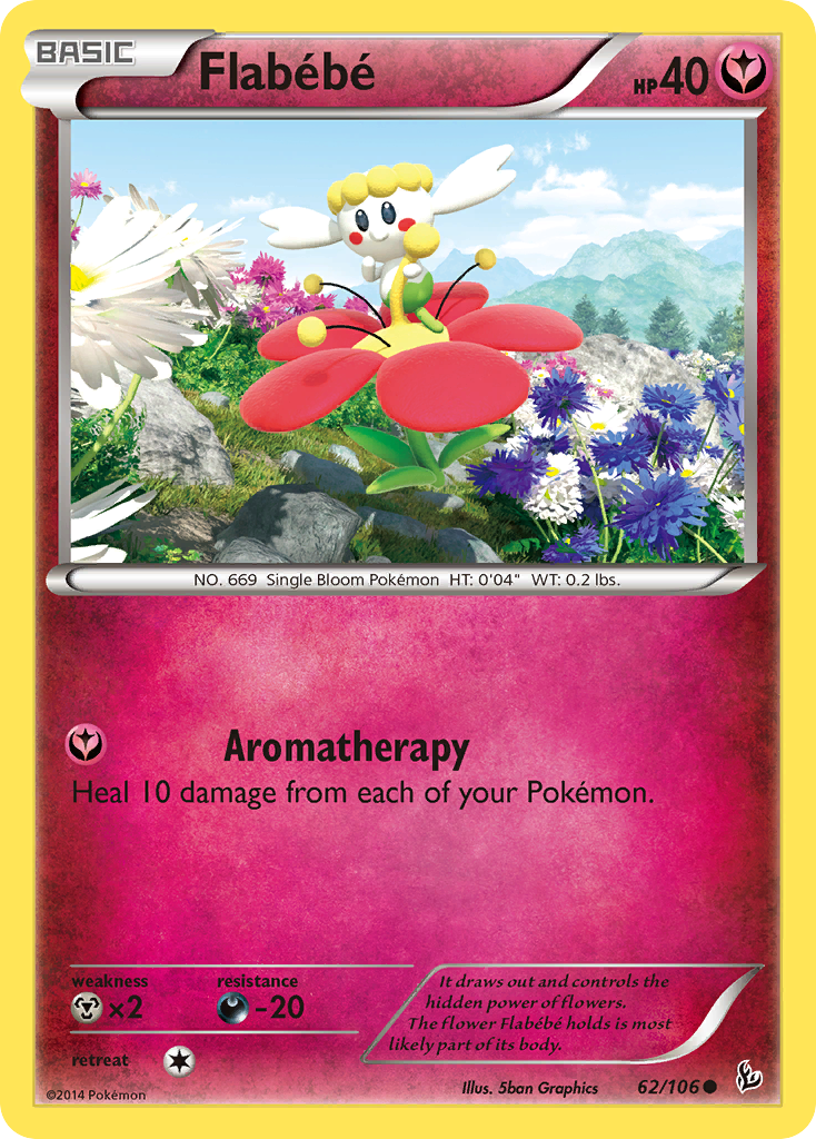 Flabebe (62/106) [XY: Flashfire] | Rock City Comics