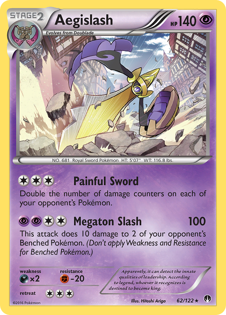 Aegislash (62/122) [XY: BREAKpoint] | Rock City Comics