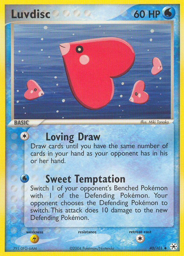 Luvdisc (40/101) [EX: Hidden Legends] | Rock City Comics