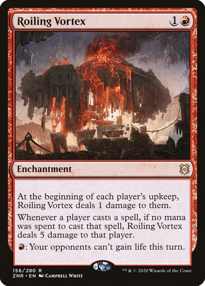 Roiling Vortex (Promo Pack) [Zendikar Rising Promos] | Rock City Comics