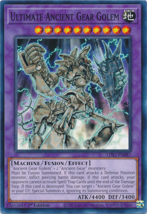 Ultimate Ancient Gear Golem [LDS1-EN087] Common | Rock City Comics