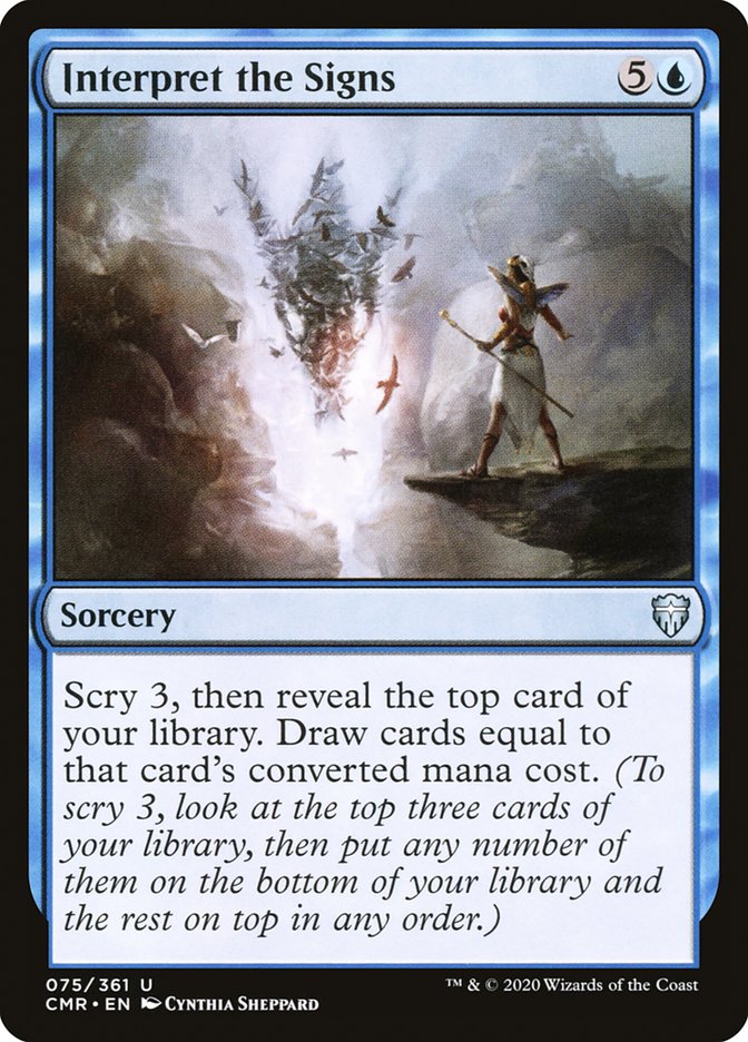 Interpret the Signs [Commander Legends] | Rock City Comics