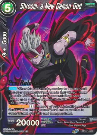 Shroom, a New Demon God (BT12-145) [Vicious Rejuvenation Prerelease Promos] | Rock City Comics