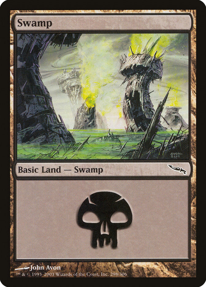 Swamp (298) [Mirrodin] | Rock City Comics