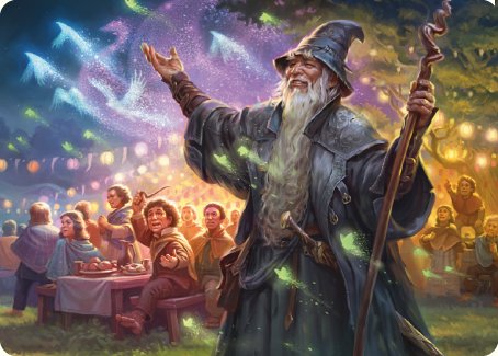 Gandalf, Friend of the Shire Art Card [The Lord of the Rings: Tales of Middle-earth Art Series] | Rock City Comics