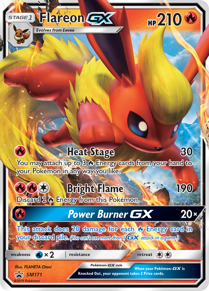 Flareon GX (SM171) [Sun & Moon: Black Star Promos] | Rock City Comics