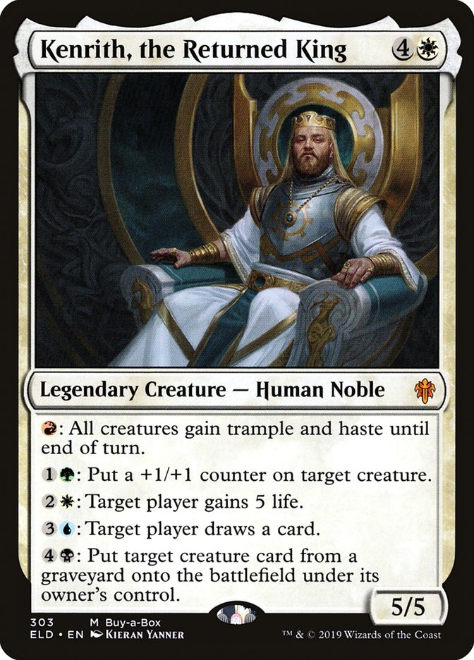 Kenrith, the Returned King (Buy-A-Box) [Throne of Eldraine Promos] | Rock City Comics