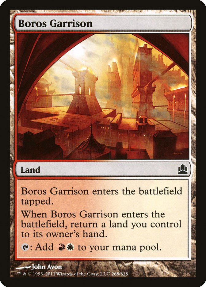 Boros Garrison [Commander 2011] | Rock City Comics