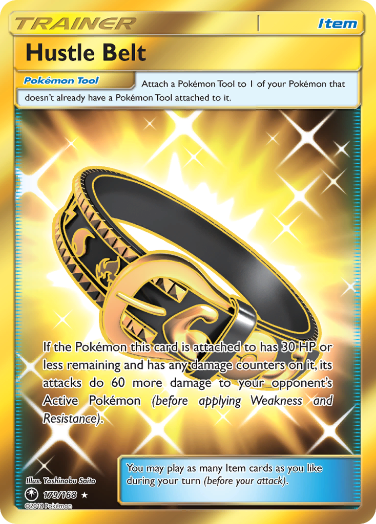 Hustle Belt (179/168) [Sun & Moon: Celestial Storm] | Rock City Comics