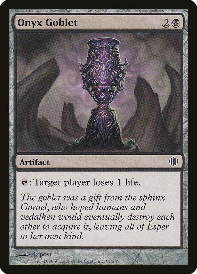 Onyx Goblet [Shards of Alara] | Rock City Comics