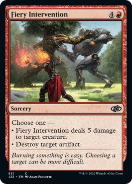 Fiery Intervention [Jumpstart 2022] | Rock City Comics