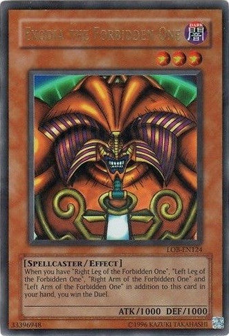 Exodia the Forbidden One [LOB-EN124] Ultra Rare | Rock City Comics