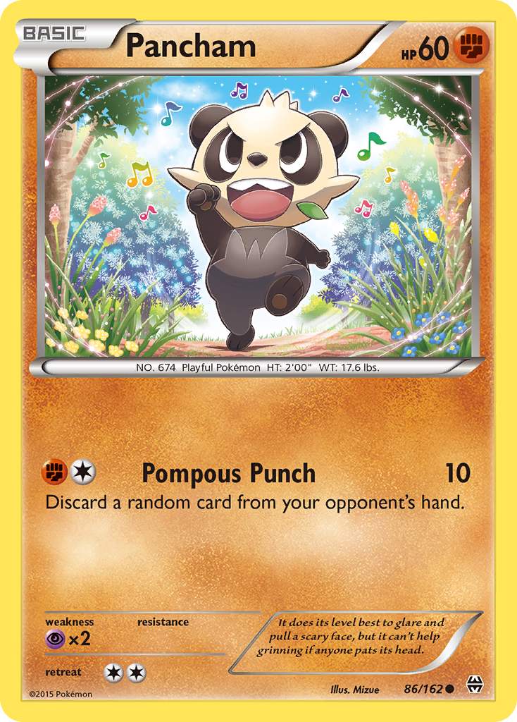 Pancham (86/162) [XY: BREAKthrough] | Rock City Comics