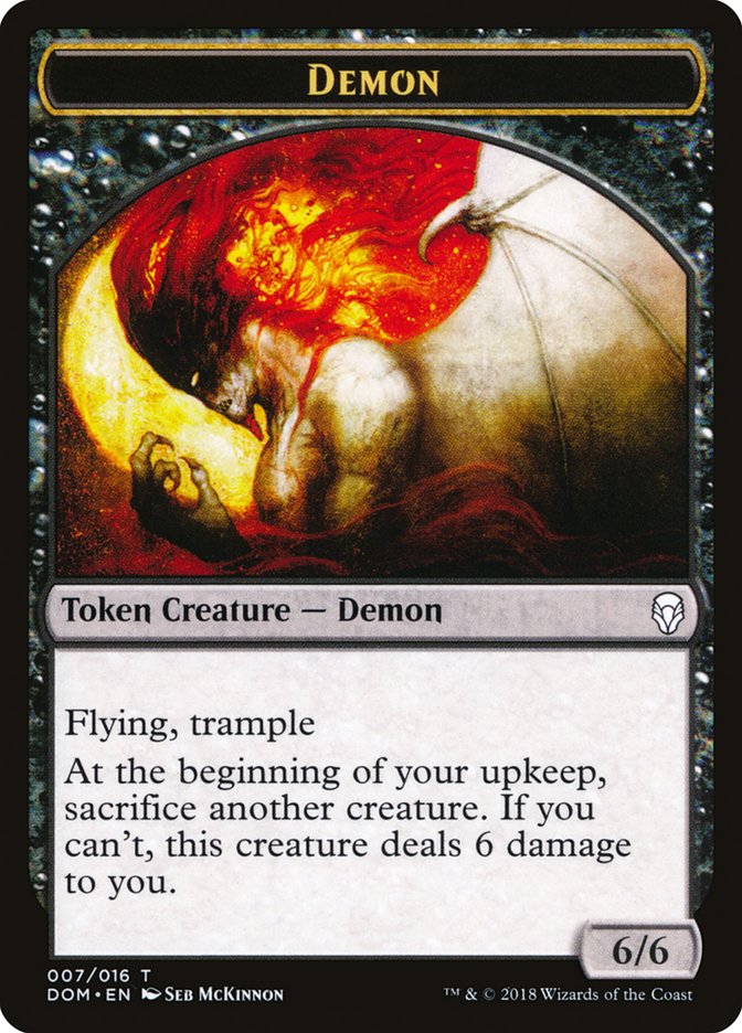 Demon [Dominaria Tokens] | Rock City Comics