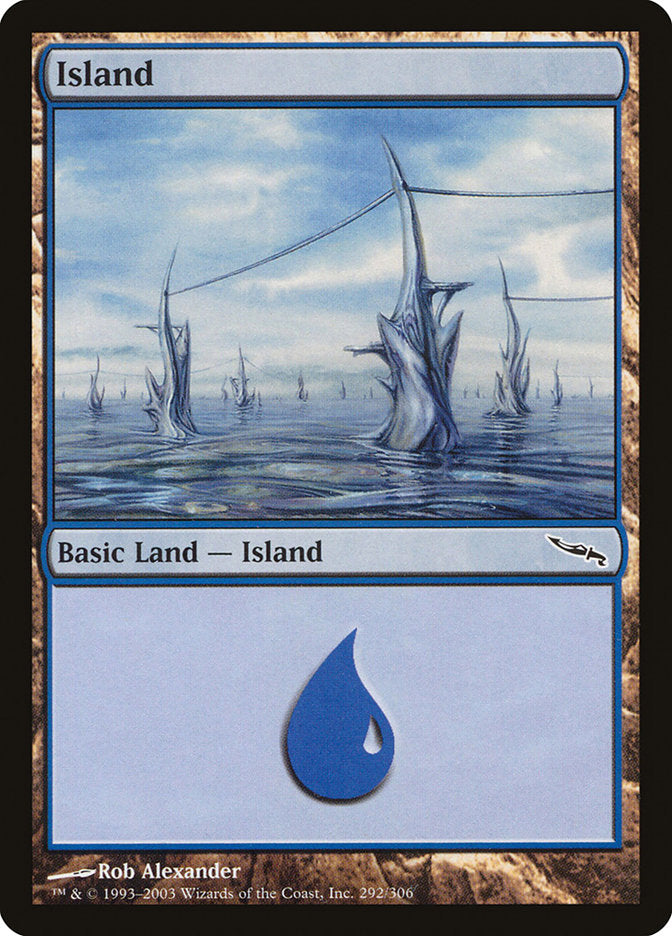 Island (292) [Mirrodin] | Rock City Comics