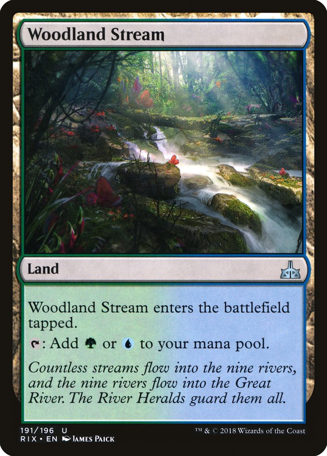 Woodland Stream [Rivals of Ixalan] | Rock City Comics