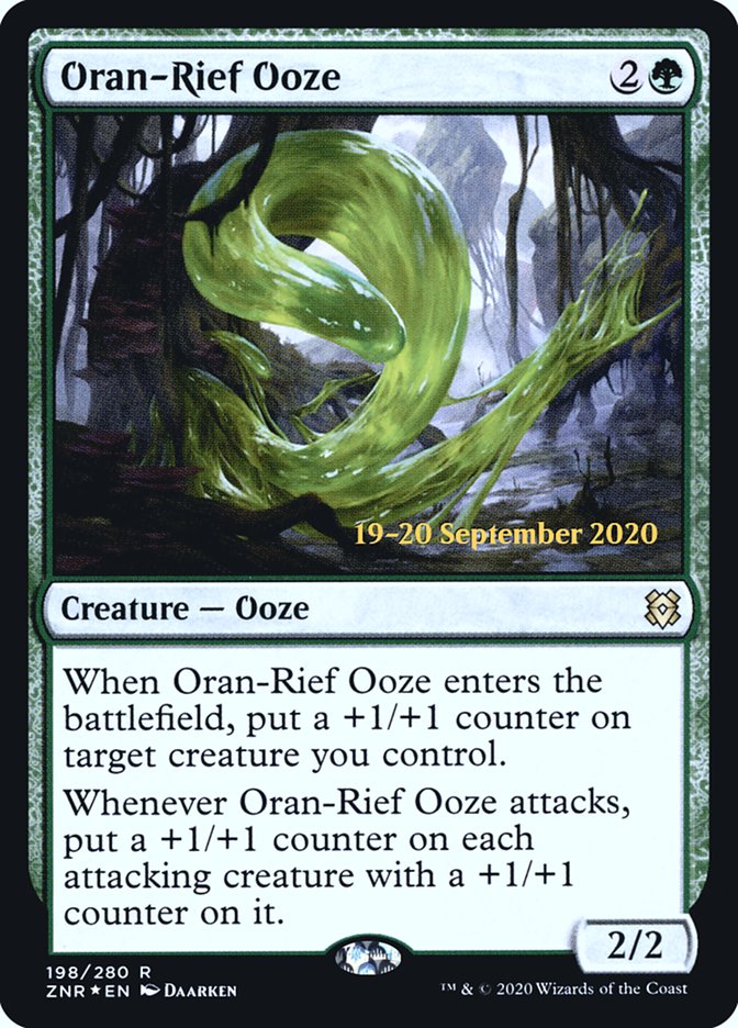 Oran-Rief Ooze [Zendikar Rising Prerelease Promos] | Rock City Comics