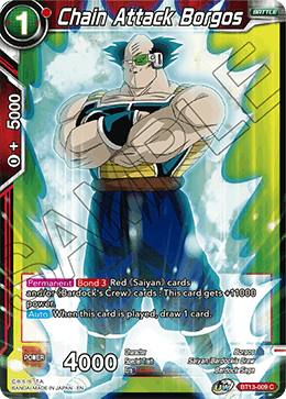 Chain Attack Borgos (Common) [BT13-009] | Rock City Comics