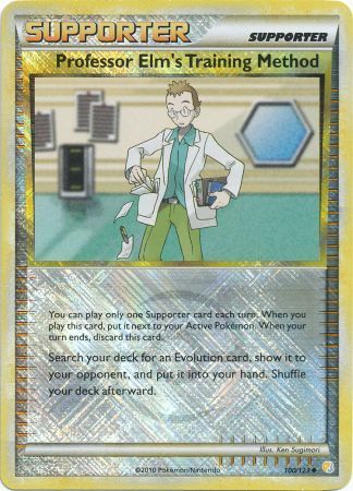 Professor Elm's Training Method (100/123) (League Promo) [HeartGold & SoulSilver: Base Set] | Rock City Comics