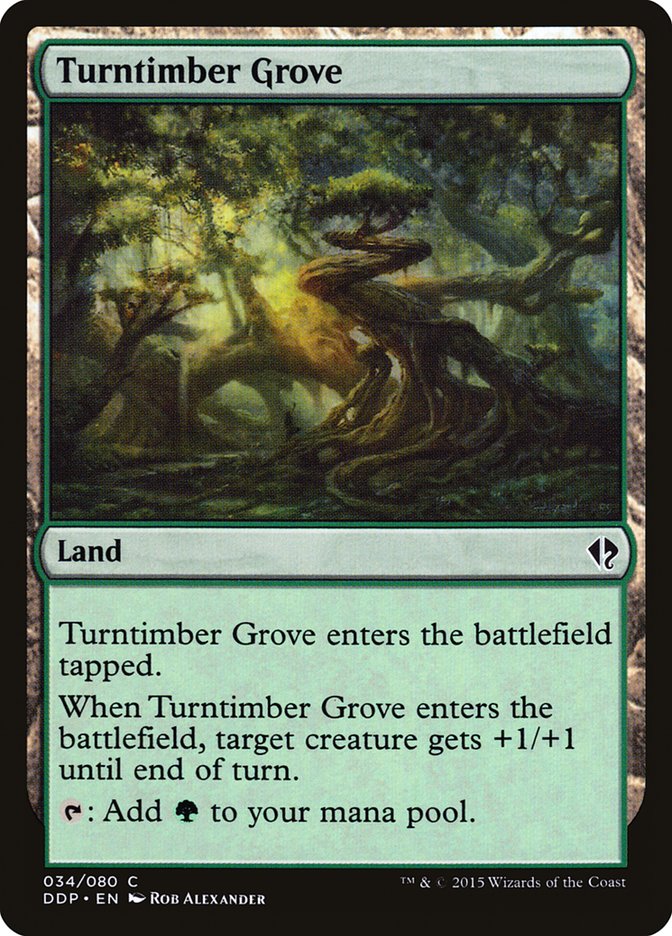 Turntimber Grove [Duel Decks: Zendikar vs. Eldrazi] | Rock City Comics