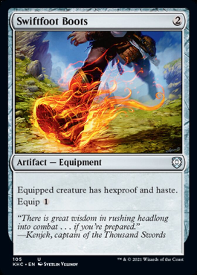 Swiftfoot Boots [Kaldheim Commander] | Rock City Comics