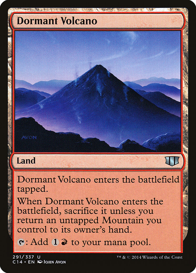 Dormant Volcano [Commander 2014] | Rock City Comics