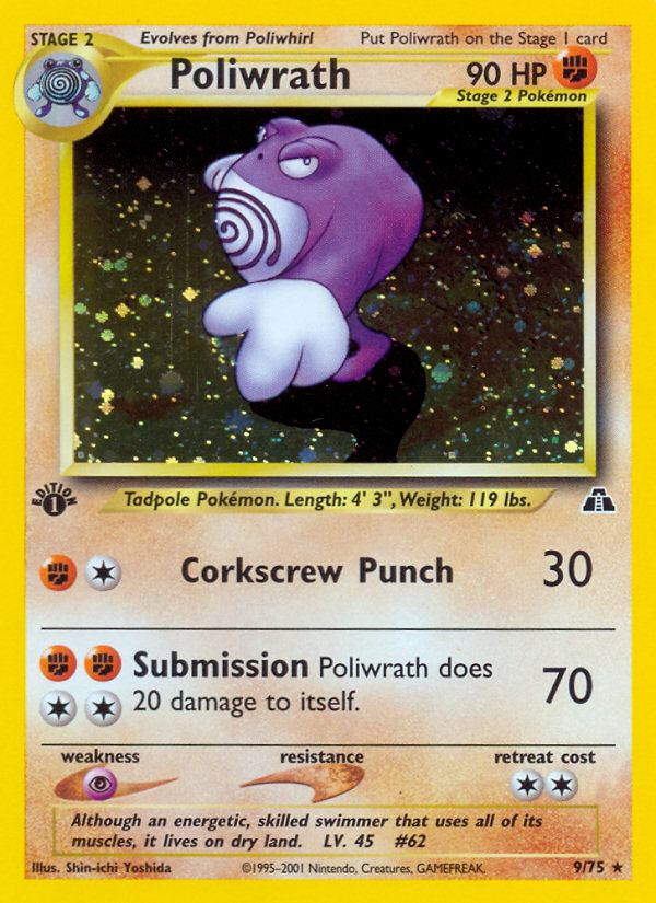 Poliwrath (9/75) [Neo Discovery 1st Edition] | Rock City Comics