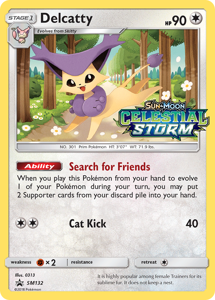 Delcatty (SM132) [Sun & Moon: Black Star Promos] | Rock City Comics