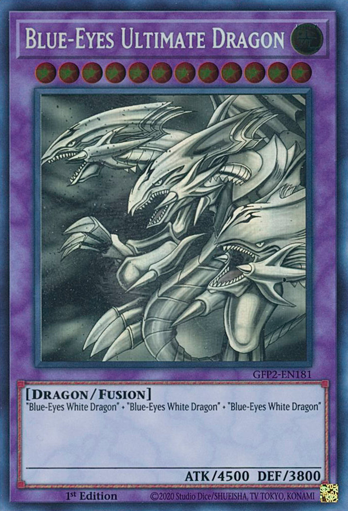 Blue-Eyes Ultimate Dragon [GFP2-EN181] Ghost Rare | Rock City Comics