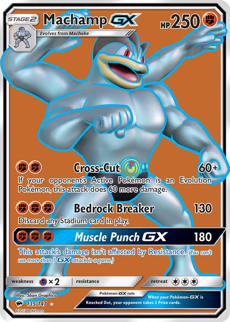 Machamp GX (135/147) [Sun & Moon: Burning Shadows] | Rock City Comics