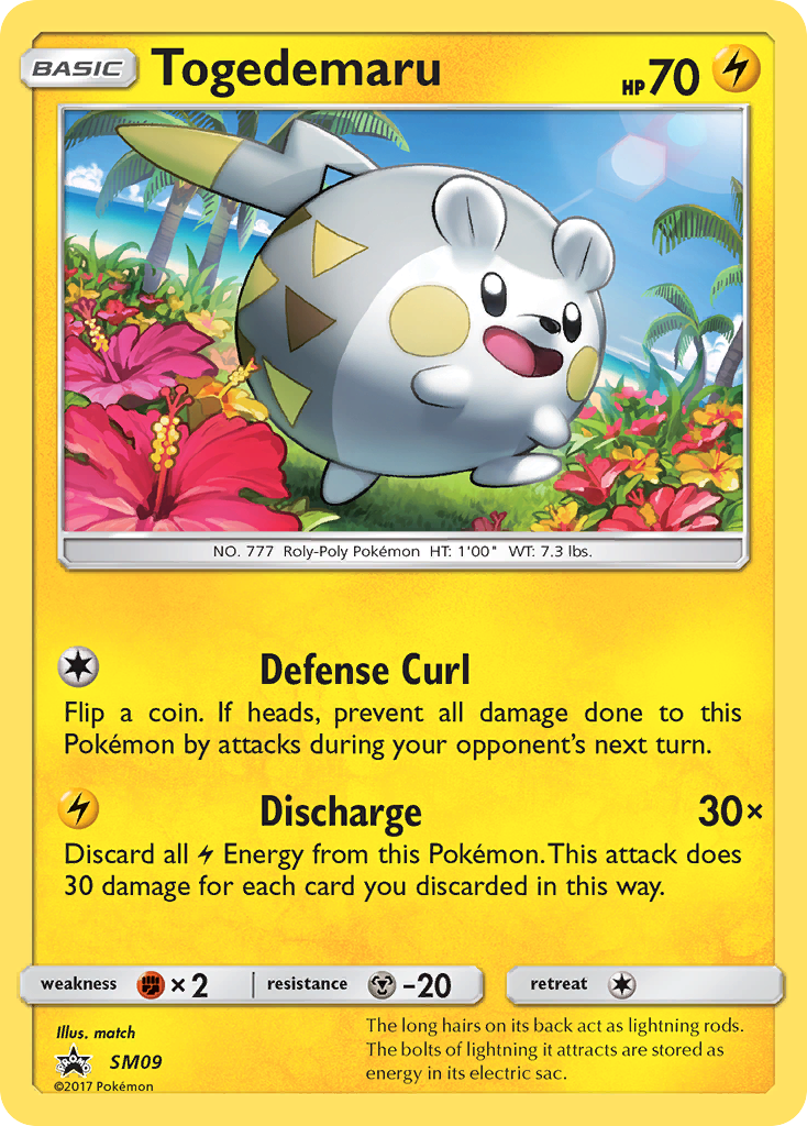 Togedemaru (SM09) [Sun & Moon: Black Star Promos] | Rock City Comics