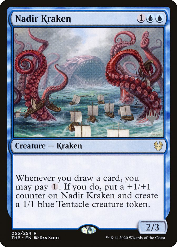 Nadir Kraken (Promo Pack) [Theros Beyond Death Promos] | Rock City Comics