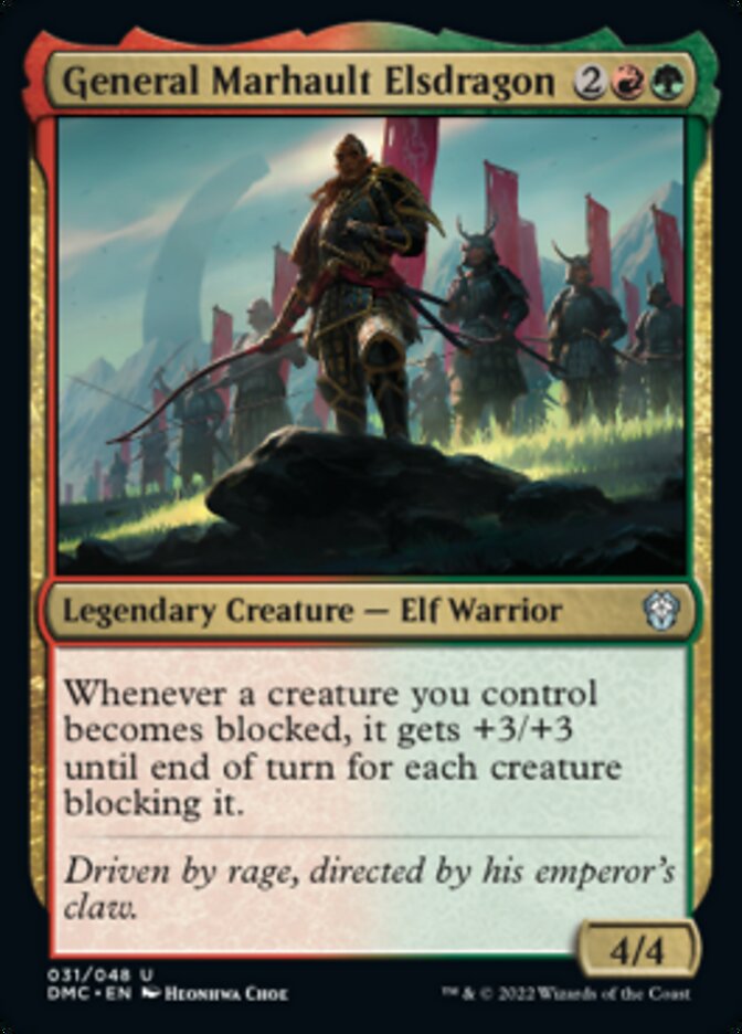 General Marhault Elsdragon [Dominaria United Commander] | Rock City Comics