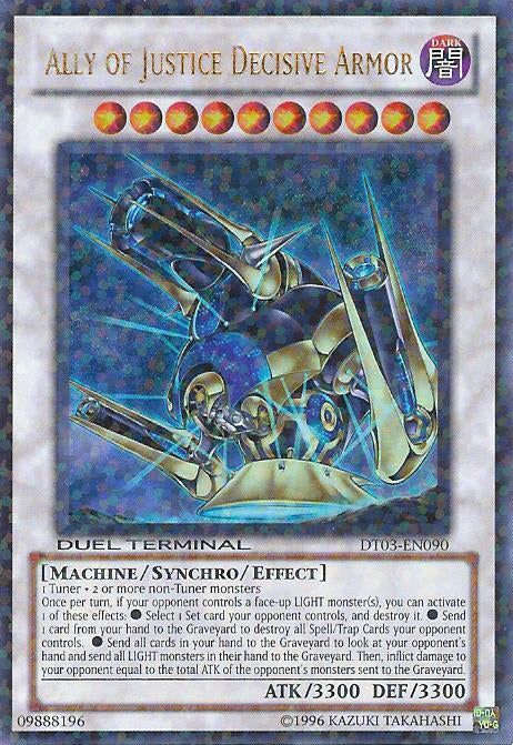 Ally of Justice Decisive Armor [DT03-EN090] Ultra Rare | Rock City Comics