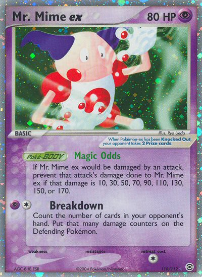 Mr. Mime ex (110/112) [EX: FireRed & LeafGreen] | Rock City Comics