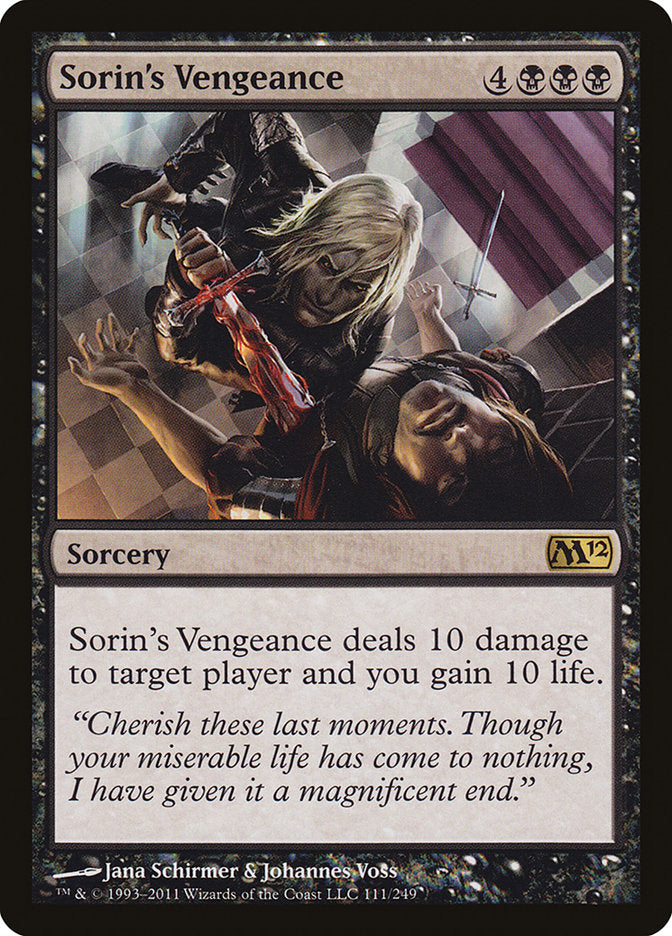 Sorin's Vengeance [Magic 2012] | Rock City Comics