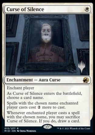 Curse of Silence (Promo Pack) [Innistrad: Midnight Hunt Promos] | Rock City Comics