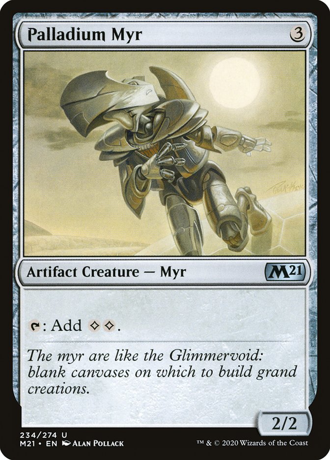Palladium Myr [Core Set 2021] | Rock City Comics