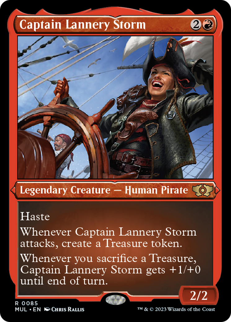 Captain Lannery Storm (Foil Etched) [Multiverse Legends] | Rock City Comics