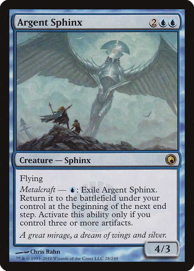 Argent Sphinx [Scars of Mirrodin] | Rock City Comics