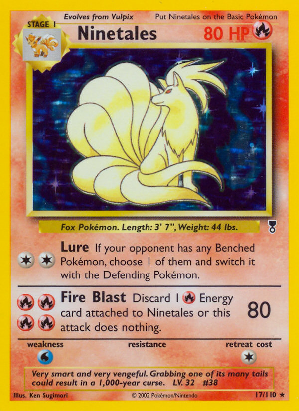 Ninetales (17/110) [Legendary Collection] | Rock City Comics