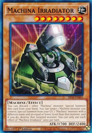 Machina Irradiator [SR10-EN003] Common | Rock City Comics
