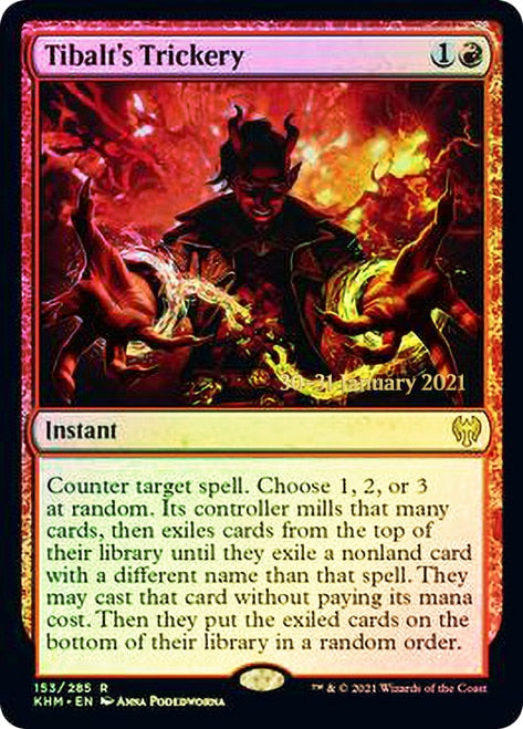 Tibalt's Trickery [Kaldheim Prerelease Promos] | Rock City Comics