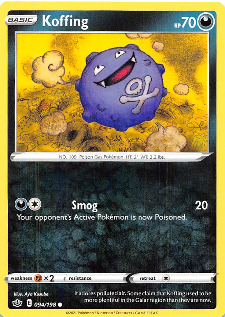 Koffing (094/198) [Sword & Shield: Chilling Reign] | Rock City Comics